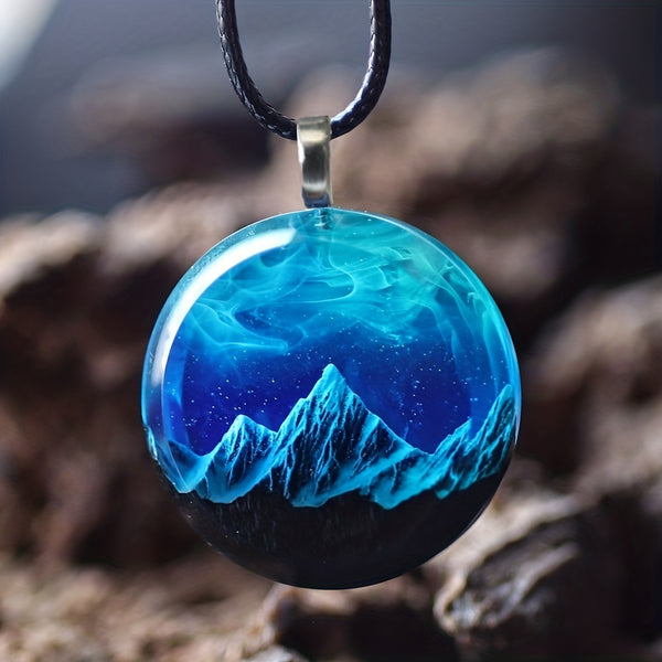 The Sky Blue Mountain Necklace